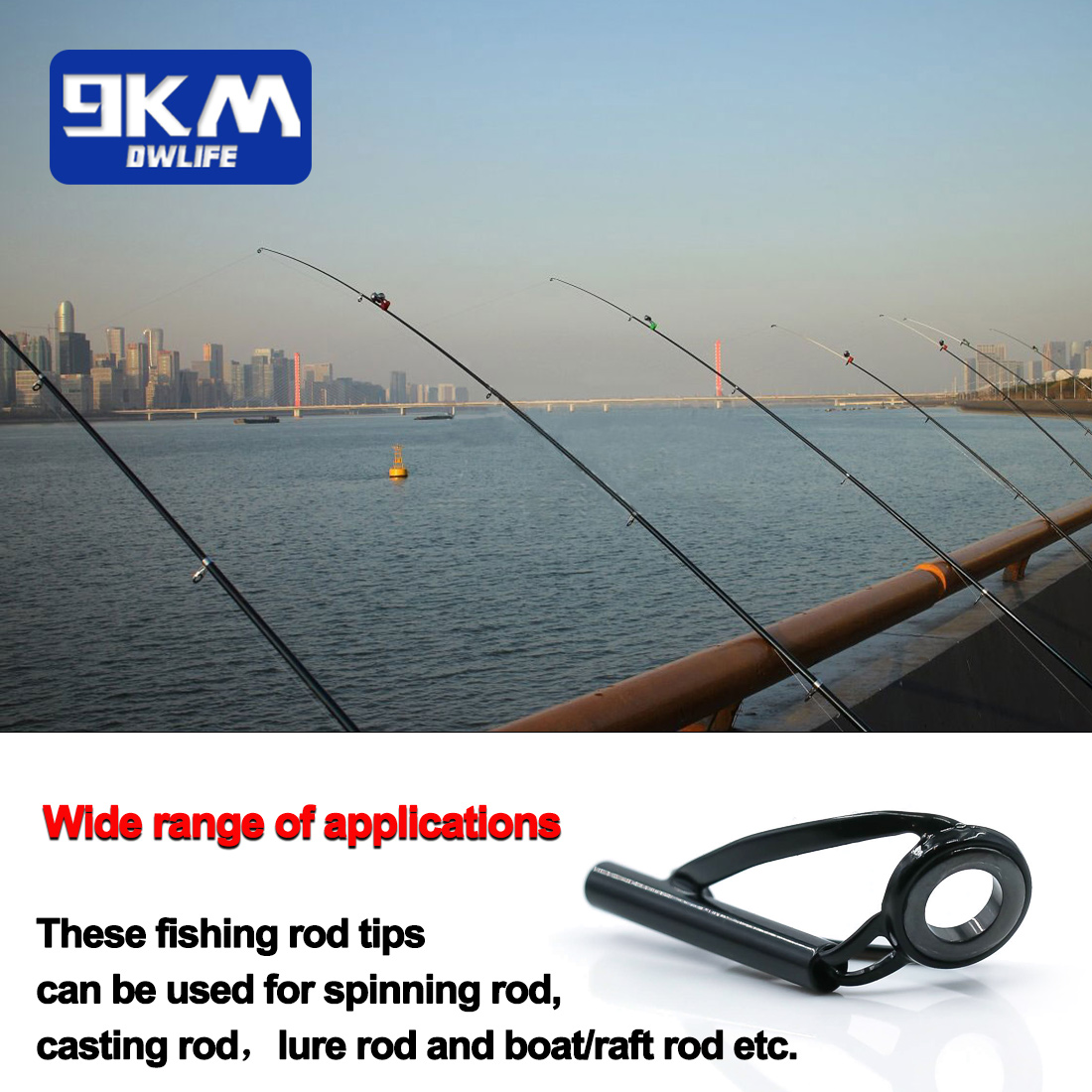 Balıkçılık Olta Ucu Kılavuz Ta - Fishing Rod Guide Replacement incelemesi ve fiyatı