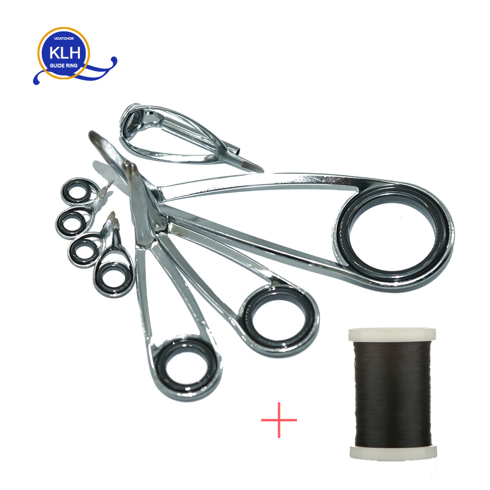 8 adet/Kit KLH Braketi Paslanm - Fishing Rod Repair Kit incelemesi ve fiyatı