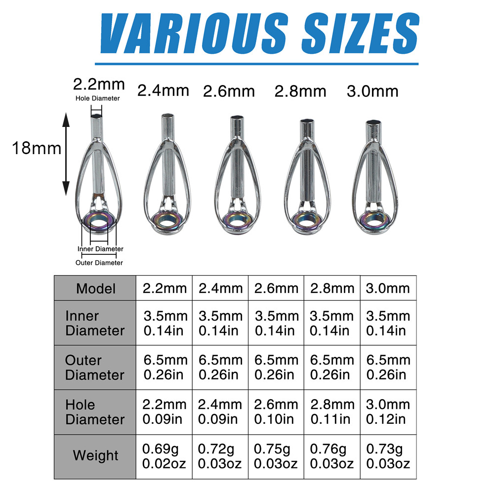 50/100 adet olta ipuçları tami - Fishing Rod Tip Replacement incelemesi ve fiyatı
