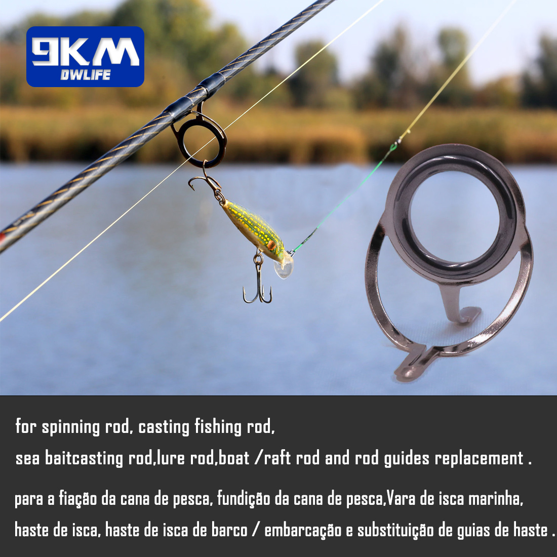 Olta Kılavuzu 9 ~ 200 Adet Pas - Fishing Rod Guide Replacement incelemesi ve fiyatı