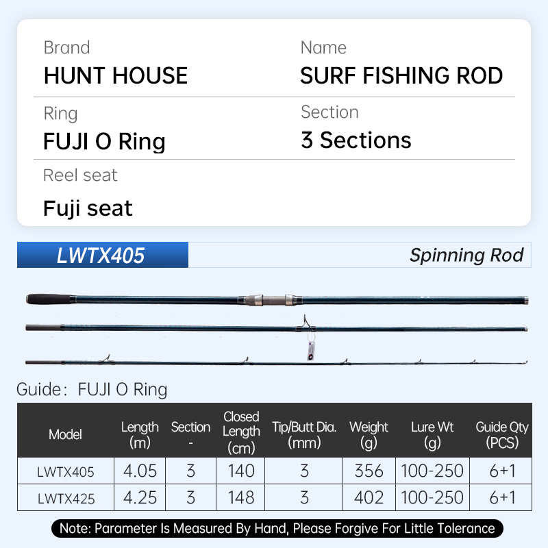 Hunthouse Surf Gazer Spin Olta - Fishing Rod Carbon Fiber incelemesi ve fiyatı