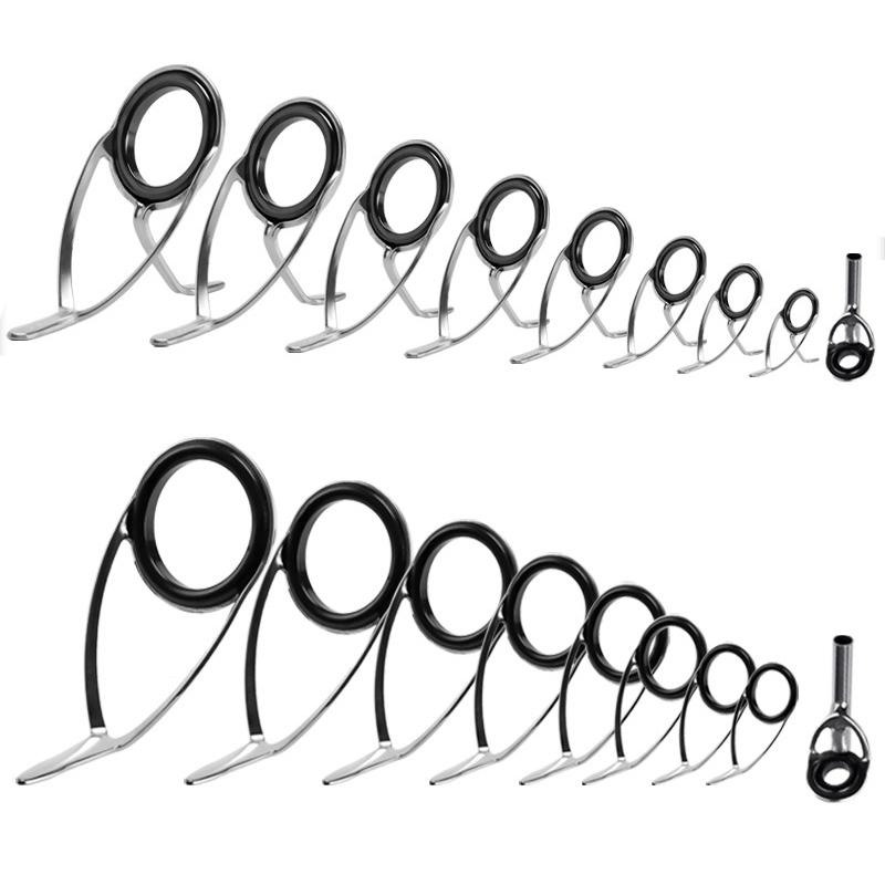 9 adet olta kılavuzları halka  - Fishing Rod Guide Replacement incelemesi ve fiyatı
